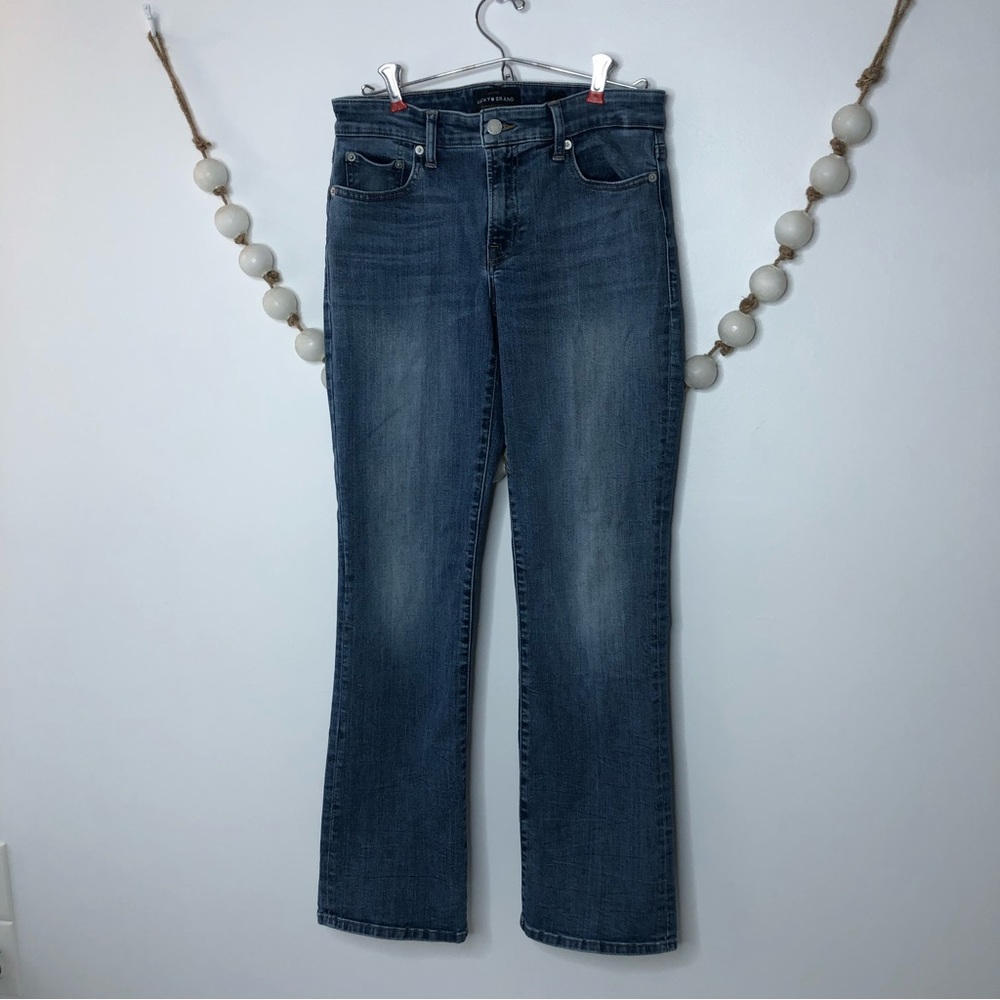 Lucky Brand Sweet Boot Blue Denim Jeans Size 6/28 Bootcut